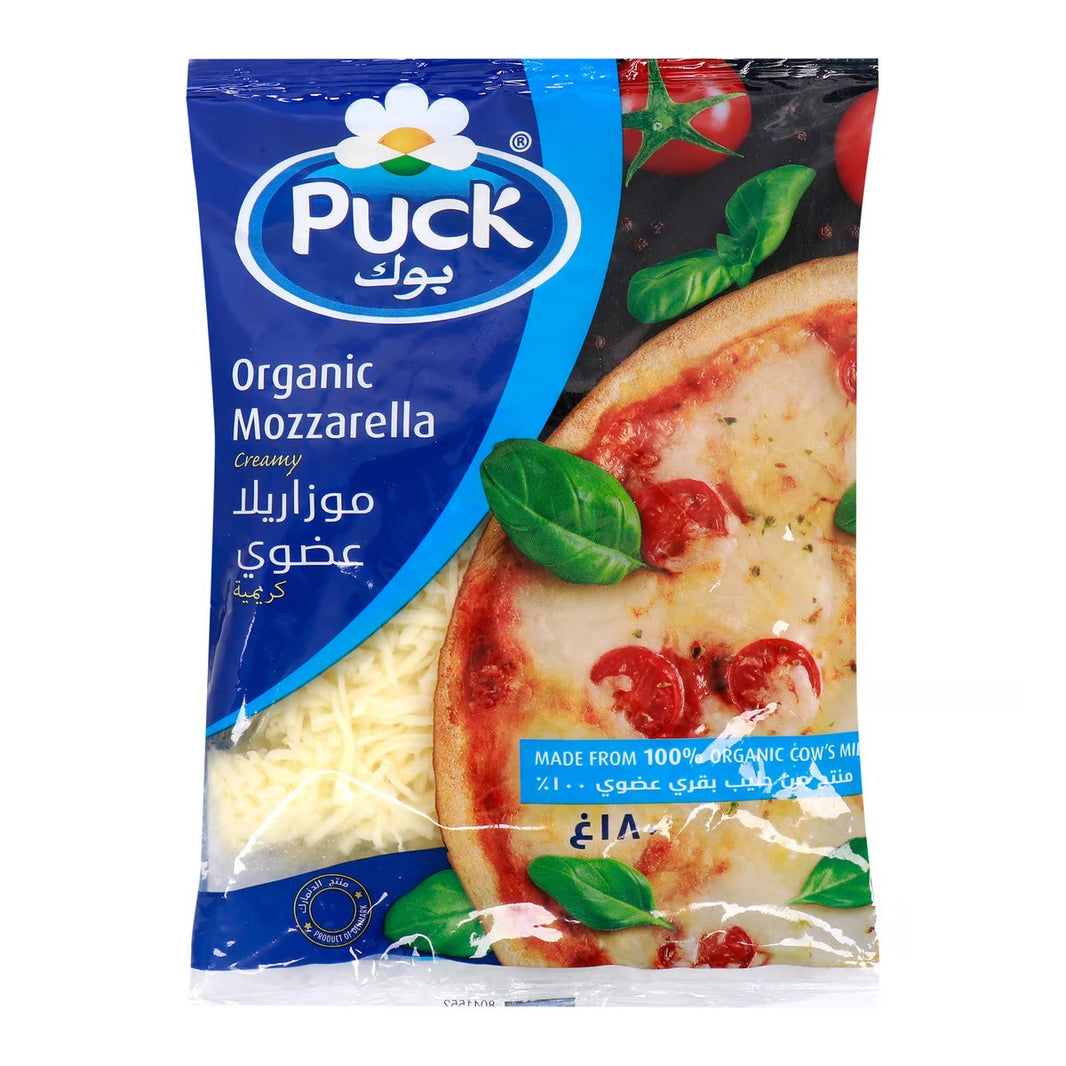 PUCK ORGANIC MOZZARELLA CHEESE 400GM