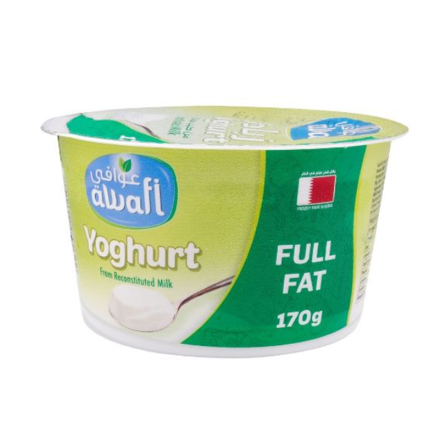 AWAFI FRESH YOGHURT FULL FAT 170 GM