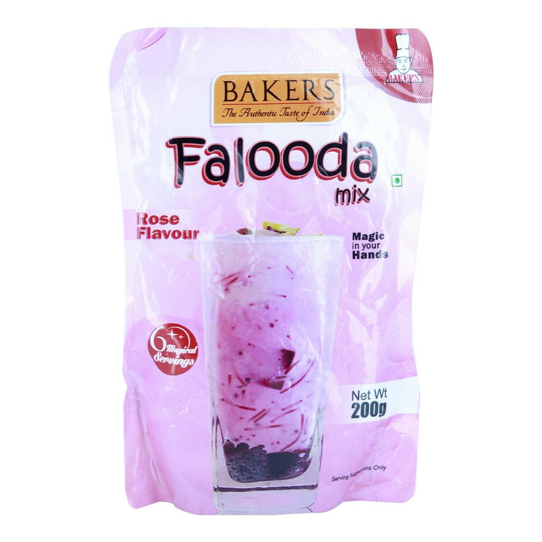 BAKERS FALOODA MIX 200GM ROSE FLAVOUR