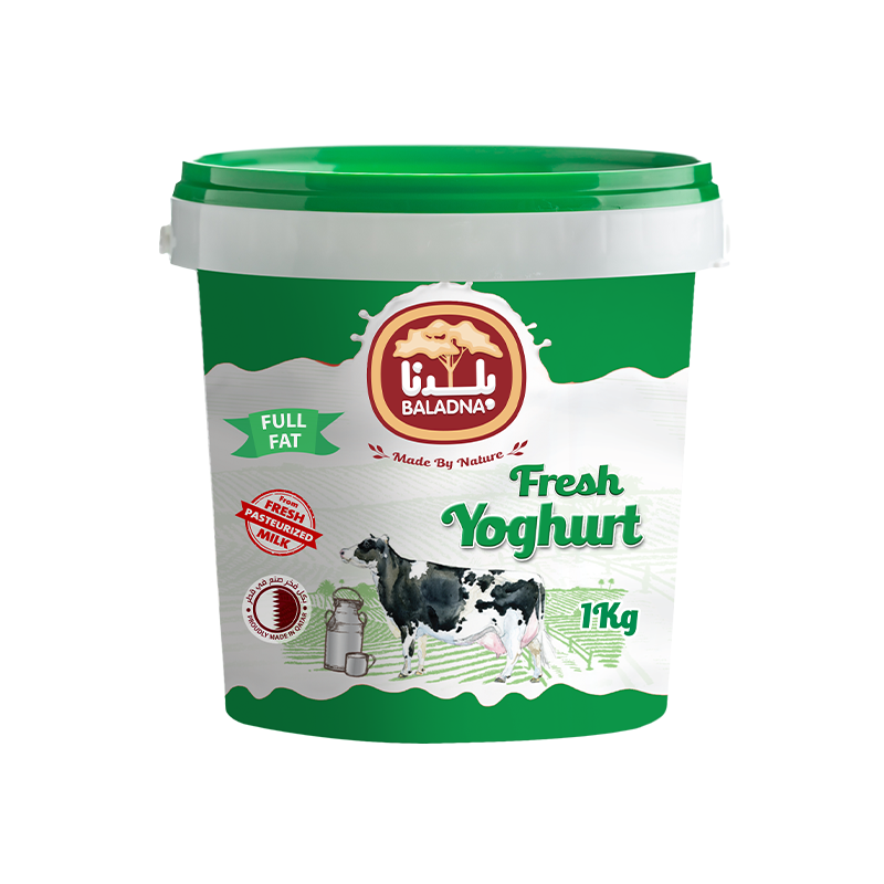 BALADNA FRESH YOGHURT FULL FAT 1 KG