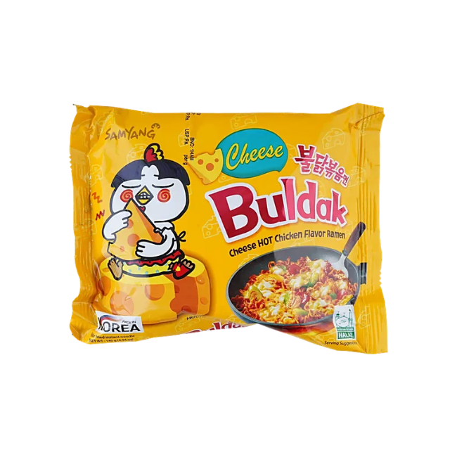 BULDAK HOT CHICKEN FLAVOUR CHEESE 140