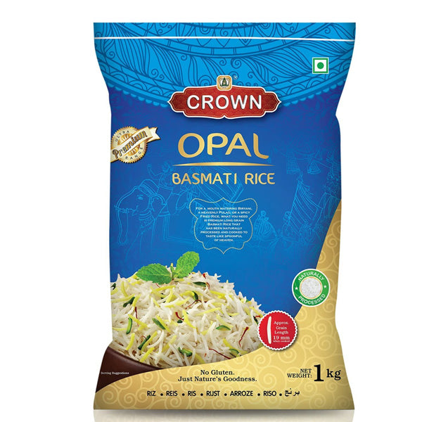 CROWN OPAL BASMATI RICE 1KG