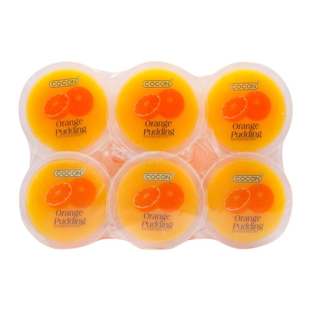 Cocon Orange Pudding, 6 Pieces, 480g