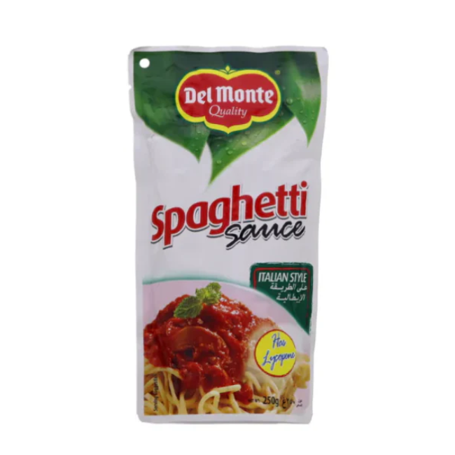 DELMONTE SPAGHETTI SAUCE IATLIAN STYLE  250 GM