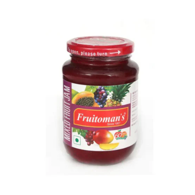 FRUITOMANS MIXED FRUIT JAM -350 GM