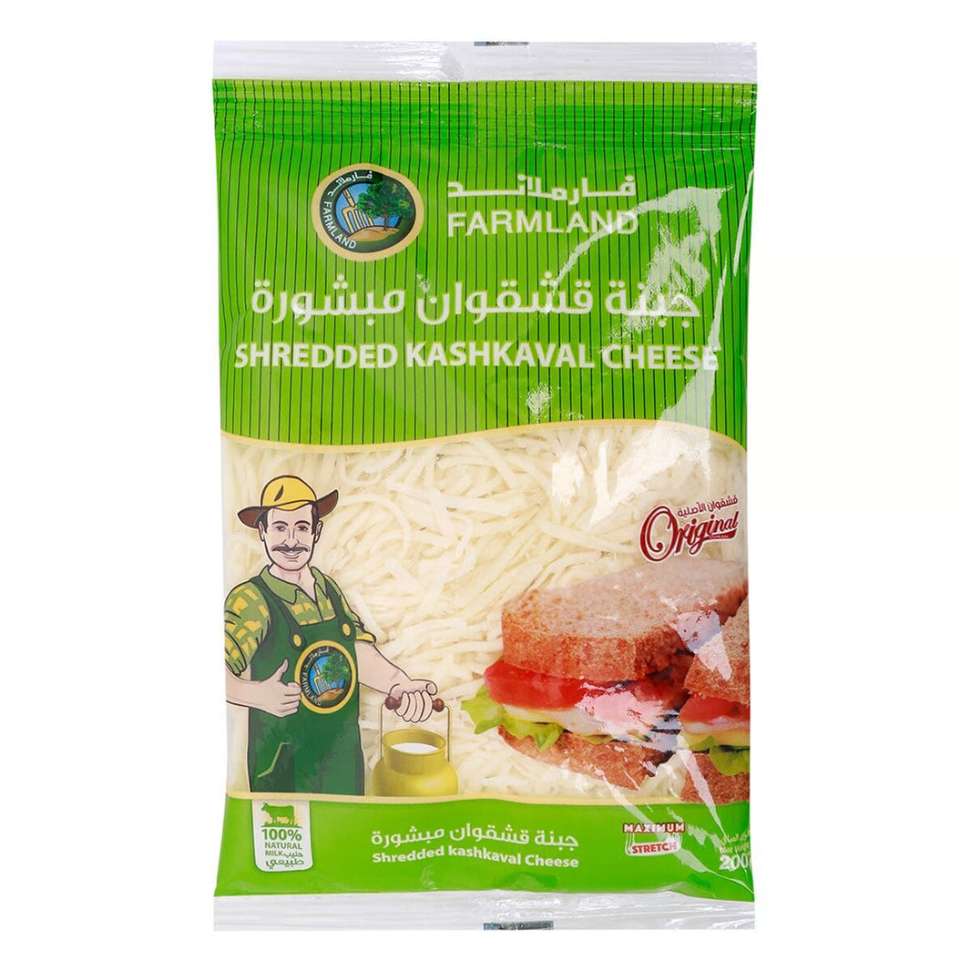 Farmland Cheese Kashakaval Shredded 200 g