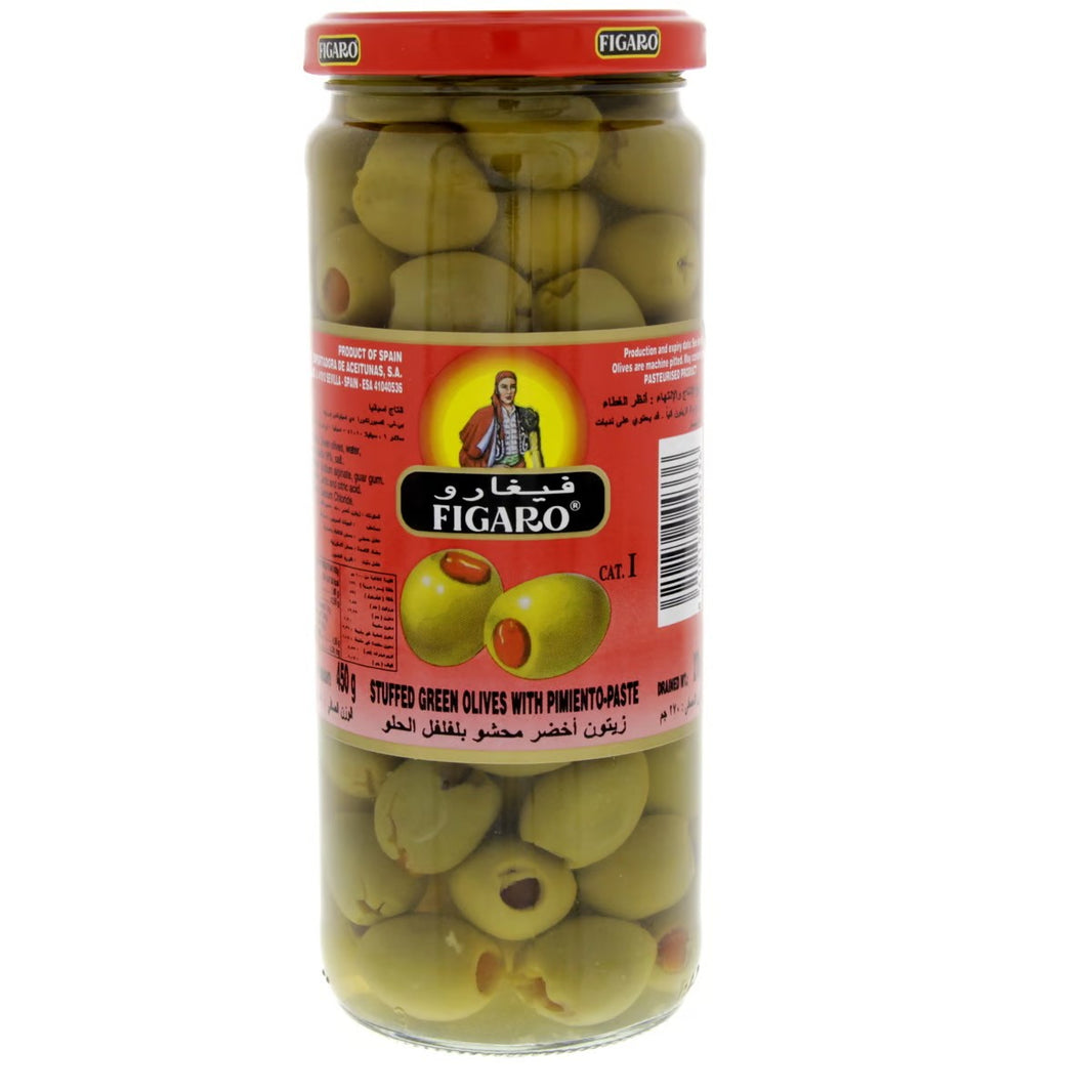 Figaro Stuffed Green Olive 270g