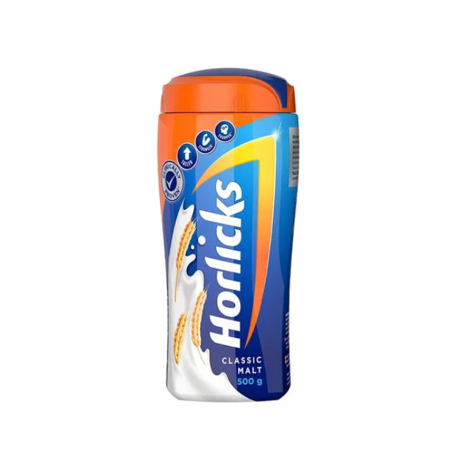 Horlicks Classic Malt Nourishing Powder Drink 500 g