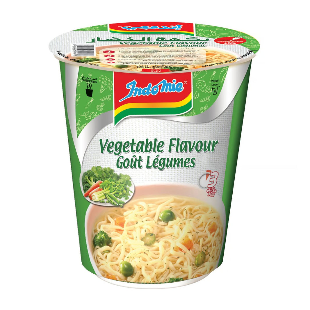 INDOMIE CUP VEGITABLE NOODLE 60 GM