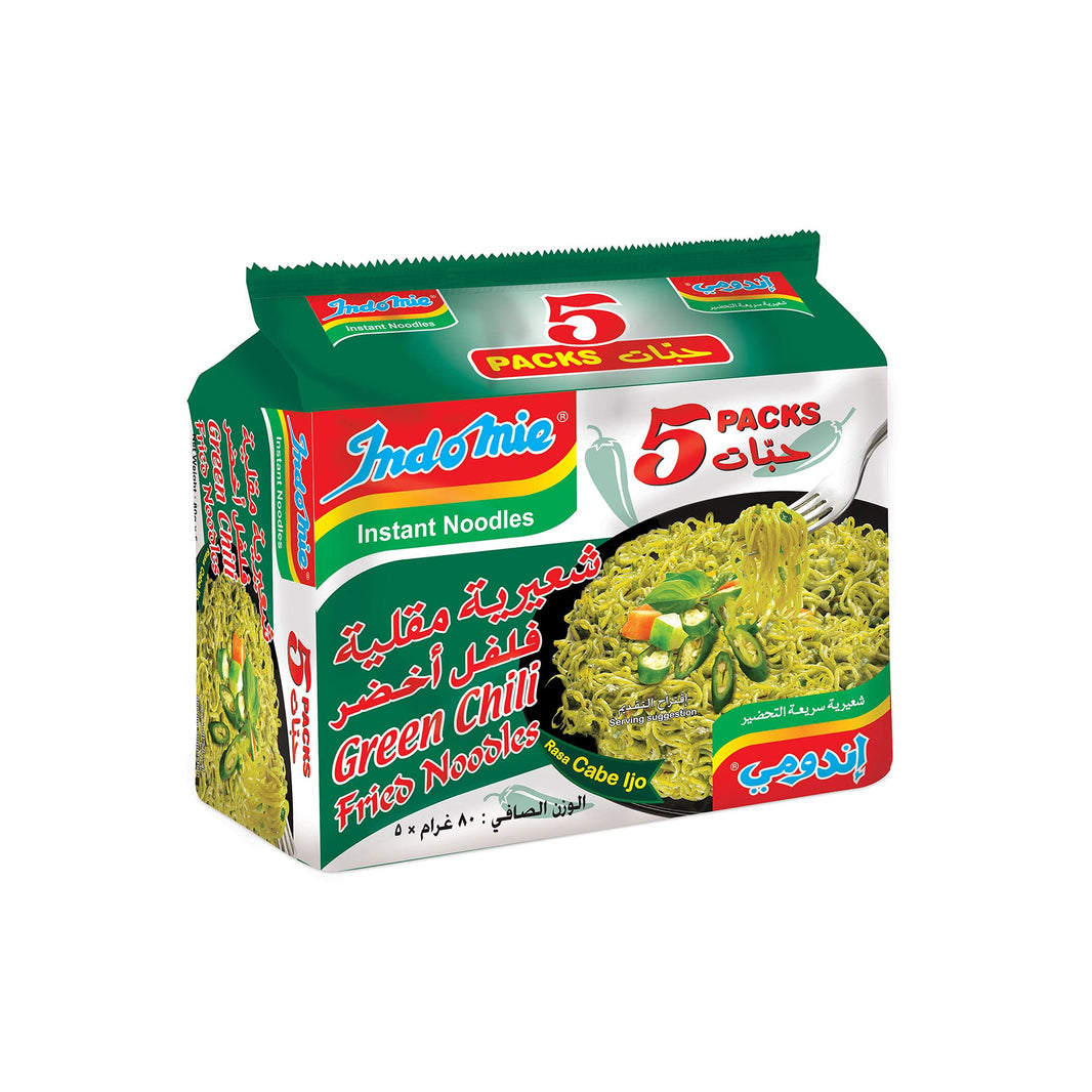 INDOMIE GREEN CHILLI NOODLE 80 GM