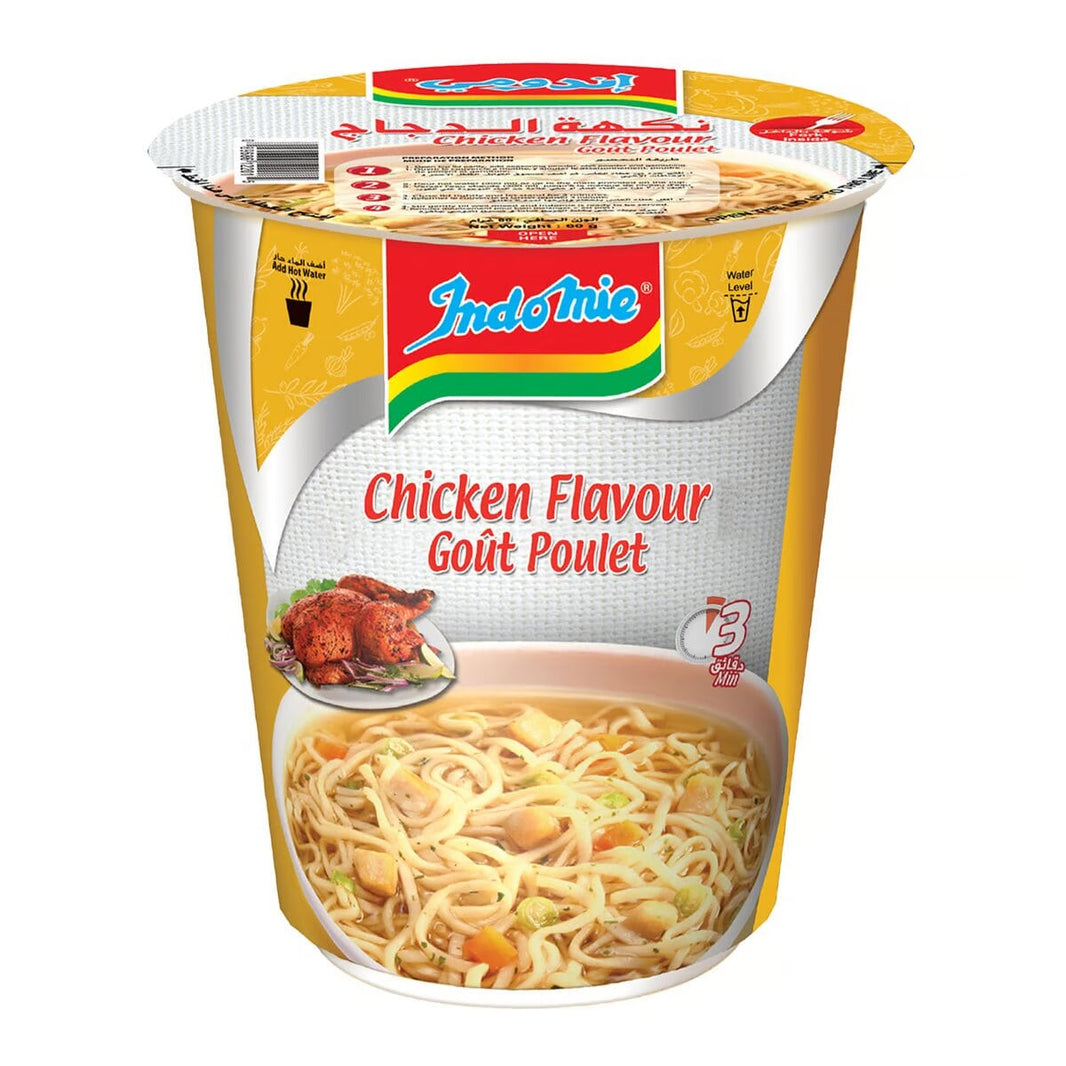 Indomie Chicken Flavour Cup Instant Noodles, 60g