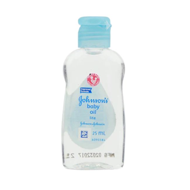 JOHNSONS BABY OIL LITE 25ML