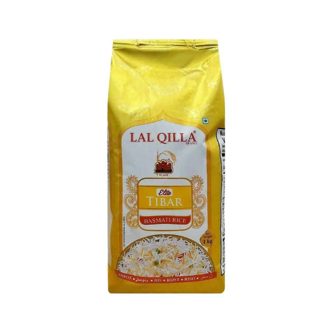 LAL QILLA ELITE TIBAR BASMATHI RICE 1 KG