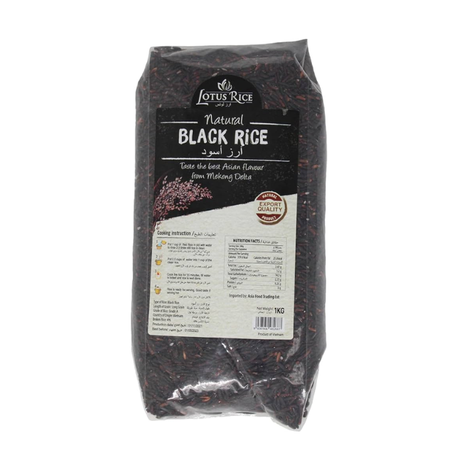 LOTUS BLACK RICE 1 KG