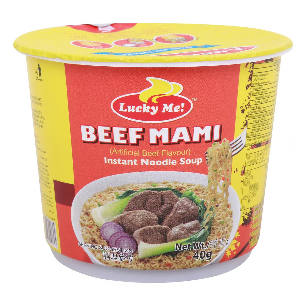 LUCKY ME BEEF MANI NOODLE 40 GM