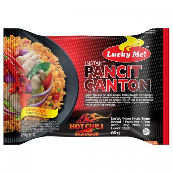 LUCKY ME PANCIT CANTON HOT CHILLI 60 GM