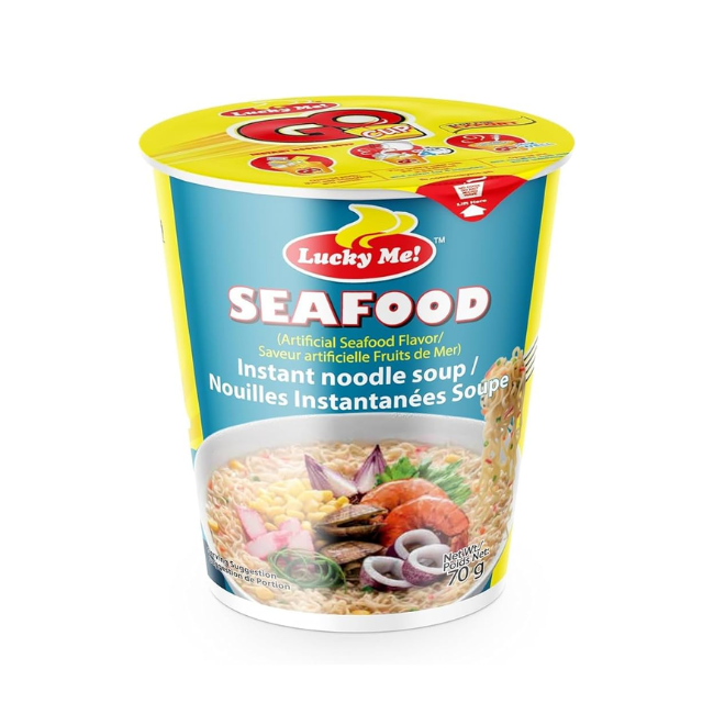 LUCKY ME SEAFOOD NOODLE 70 GM