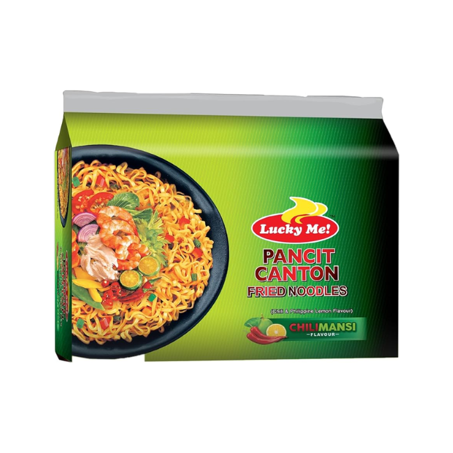 Lucky Me Instant Noodles Chili, 6x60g