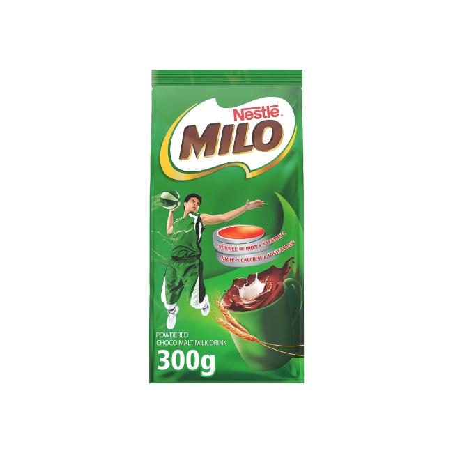 Milo Powdered Choco Malt Milk Drink 300 G