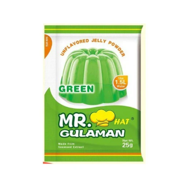 Mr.Gulaman Powder Green 25 g