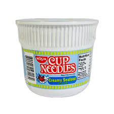 NISSIN CUP NOODLE CREAMY SEAFOOD 40 GM