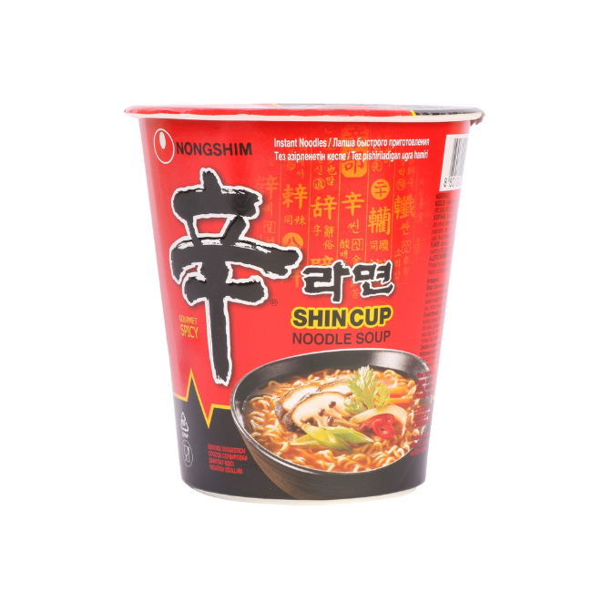 Nongshim Shin Cup Noodle Soup 68 g