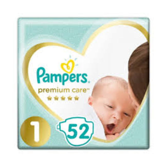 PAMPERS PREM CARE 52