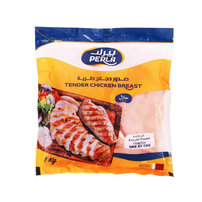 PERLA CHICKEN TENDERIZED BREAST 1 KG