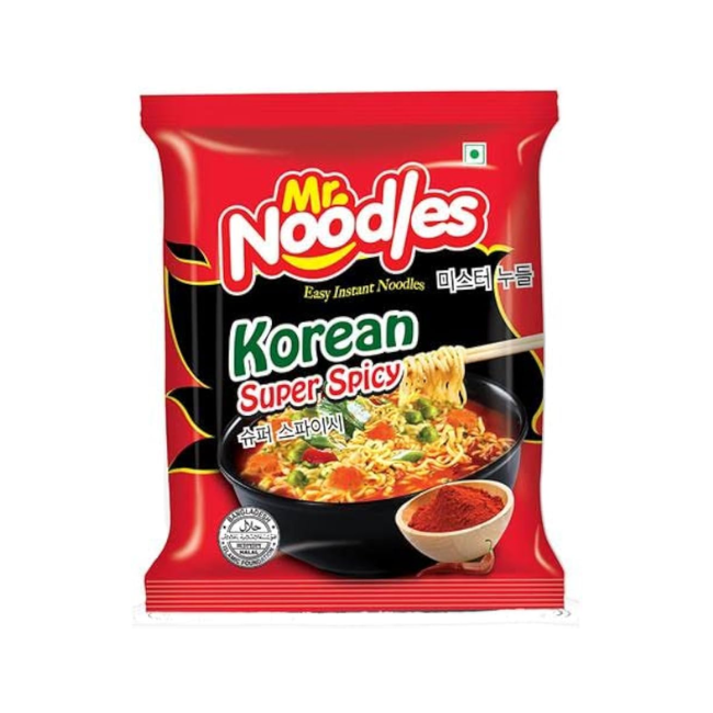 PRAN KOREAN SPICY NOODLE 30GM