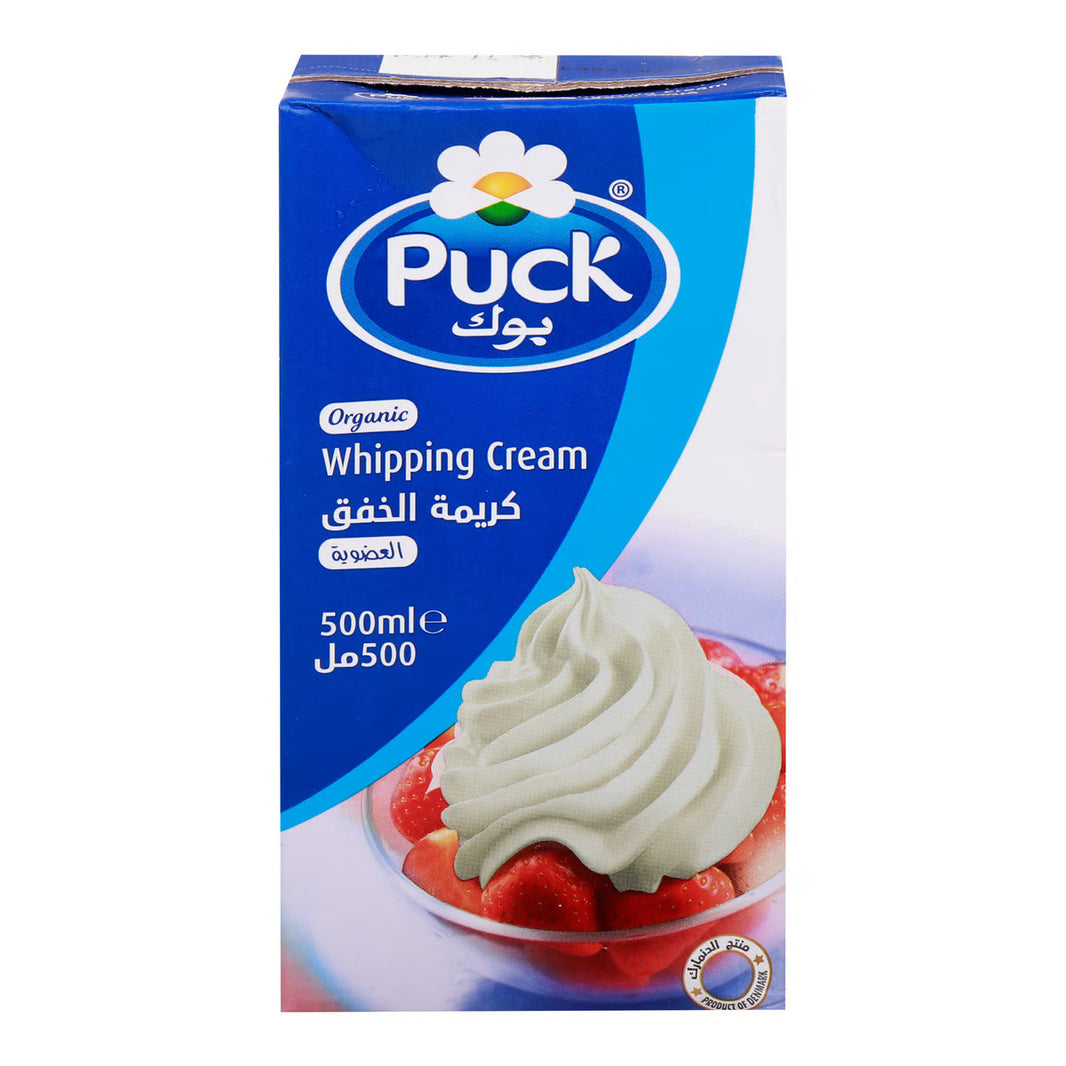 PUCK ORGANIC WHIPPING CREAM 500ML