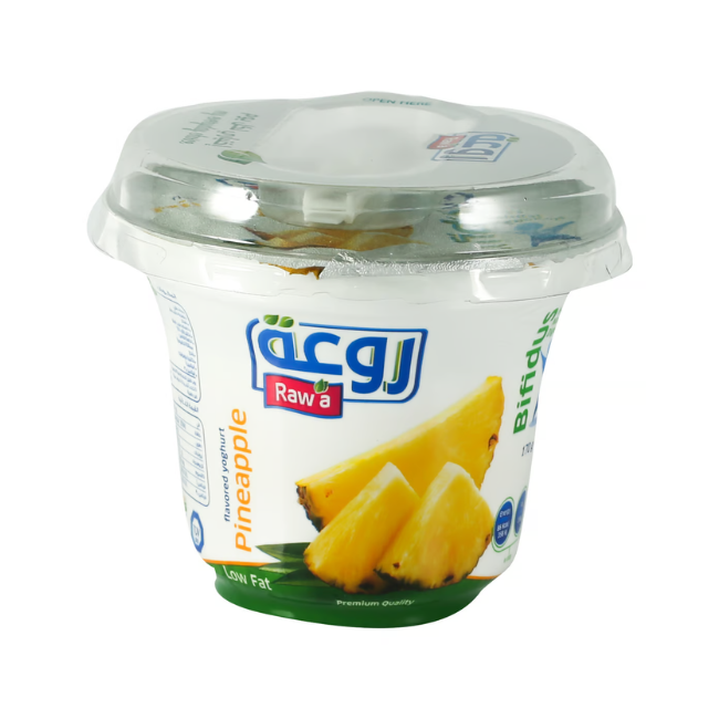 RAWA PINEAPPLE YOGHURT 170 GM