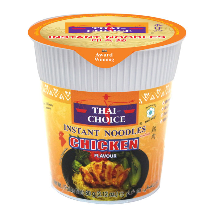 THAI CHOICE INSTANT NOODLES 60GM CHICKEN