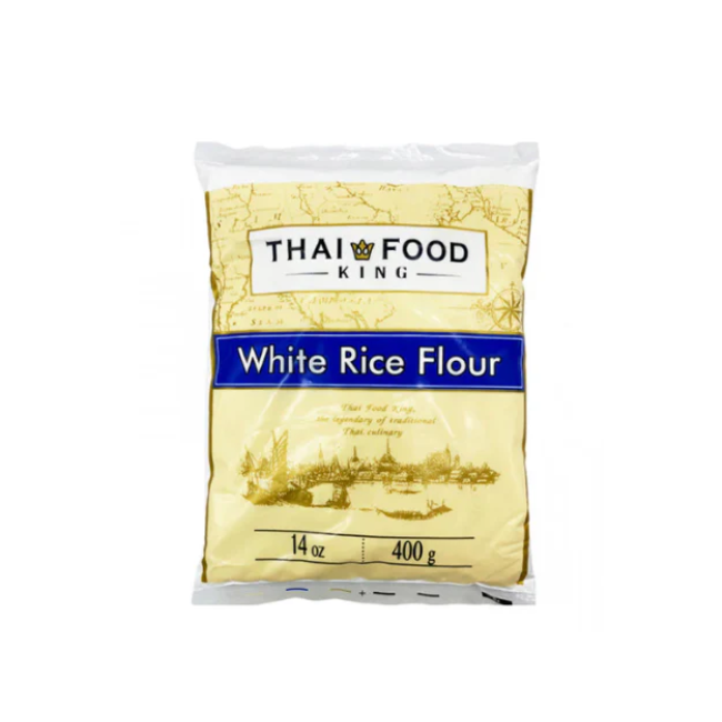 Thai Food King Thai White Rice Flour 400 gm