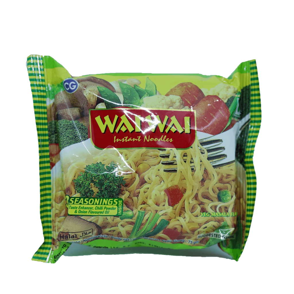 WAI WAI NOODLE VEGITABLE 75 GM